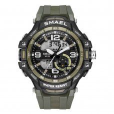 Smael часы наручные SM1350army-green