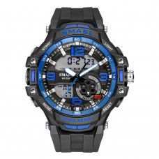 Smael часы наручные SM1350black-blue