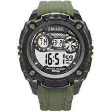 Smael часы наручные SM1390army-green