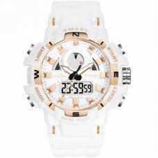 Smael часы наручные SM1557B-white