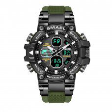 Smael часы наручные SM8027army-green
