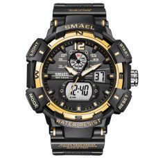 Smael часы наручные SM8045black-gold