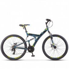 Горный велосипед 27,5 Stels Focus MD V010 21ск. (19" Серый/жёлтый)