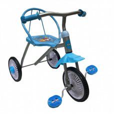 Детский 3-х колёсный велосипед 641329  Друзья 6 цветов (6)  голубой