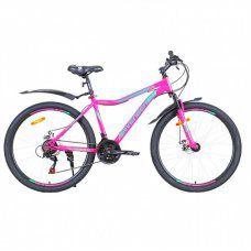 Велосипед 26 Avenger C263DW, фиолетовый/зеленый, 17,5" 2021