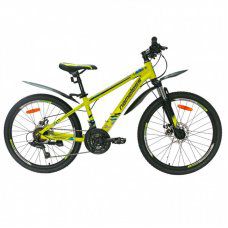 Велосипед 24 Nameless J4100D, жёлтый/синий