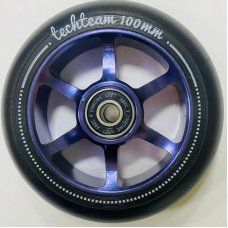 Колесо 100мм X-Treme  для самоката,форма 6S фиолетовый