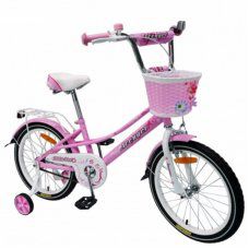 Велосипед 14  AVENGER LITTLE STAR, розовый/белый
