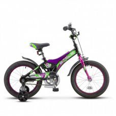 Велосипед 18 Stels Jet Z010 (10" черный/фиолетовый) 2020