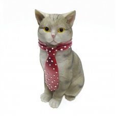 Фигурка "Кот в галстуке", 11.5*8.5*17.5см, KEN78706