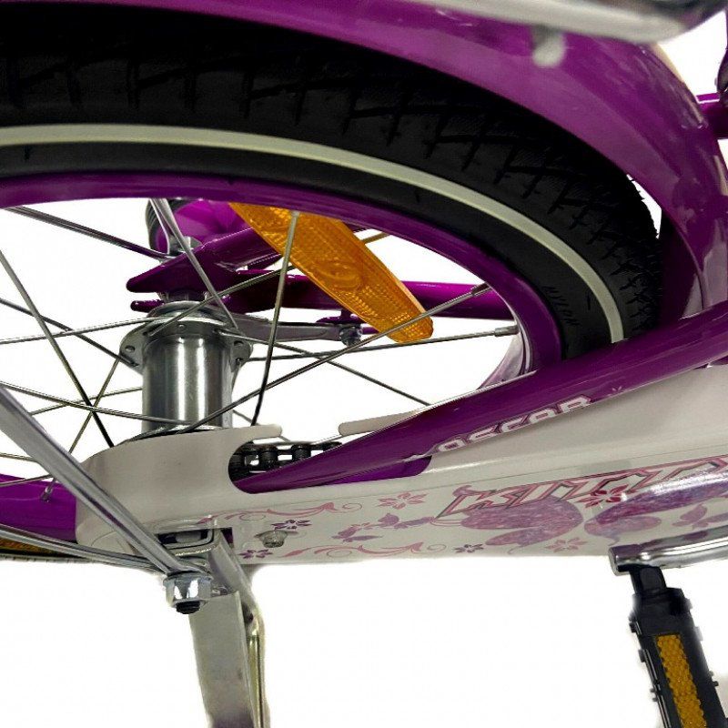 Велосипед 16 OSCAR KITTY фиолетовый/белый