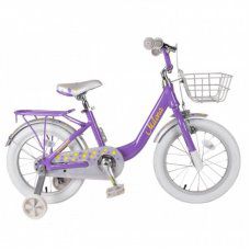 Велосипед 20  Tech Team Milena фиолетовый (алюминий), корзина