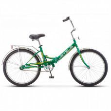 Велосипед 24  Stels Pilot 710  Z010 (14" зелёный/жёлтый) складной