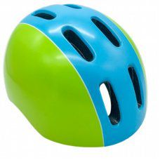 Шлем   880033  (20) GRAVITY 400 подростковый, зелёный-голубой