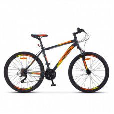 Велосипед 26 Stels Десна-2610 F010 20" тёмно-серый/оранжевый