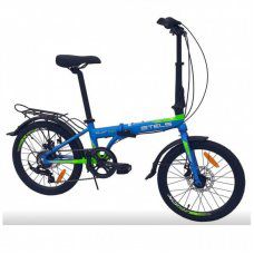 Горный велосипед 20  Stels Pilot-630 MD V010 11.5" зелёный/синий