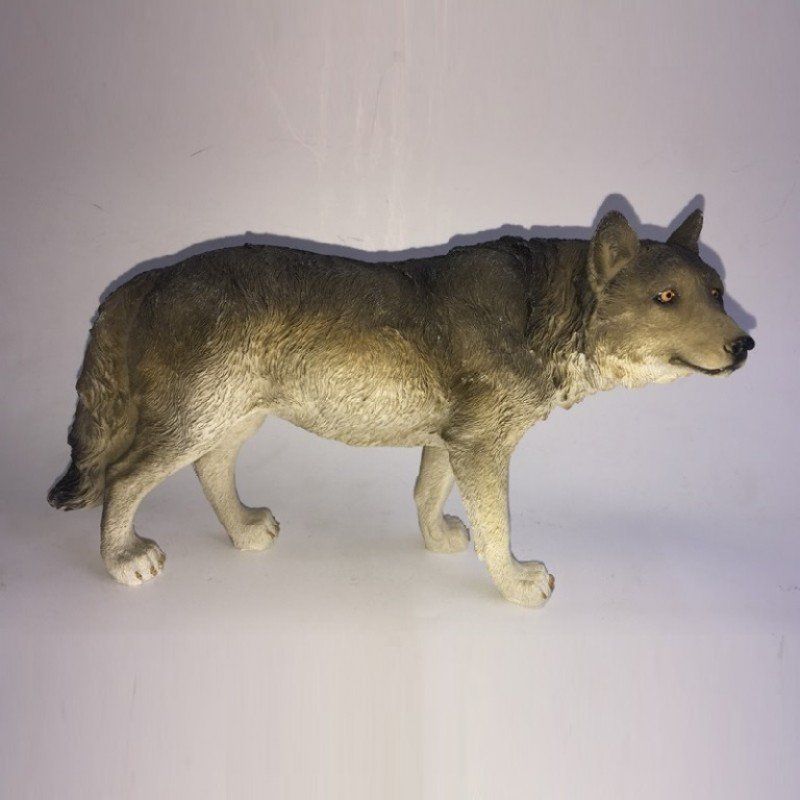 Фигура "Волк", полистоун, 23.5*7.5*14см, HOL20768