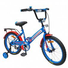 Велосипед 12  AVENGER NEW STAR, голубой/красный
