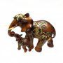 Фигурка "Слон со слоненком", полистоун, 22*11*16см, EPW31954