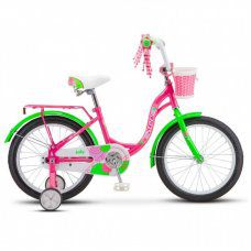 Велосипед 18 Stels Jolly V010 11" пурпурный/зелёный