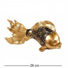 Фигурка "Золотая рыбка", полистоун, 26*13*12см, HOL20507