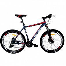 Велосипед 27,5 Roush 27HD210  21" AL PRO-1 синий/красный матовый