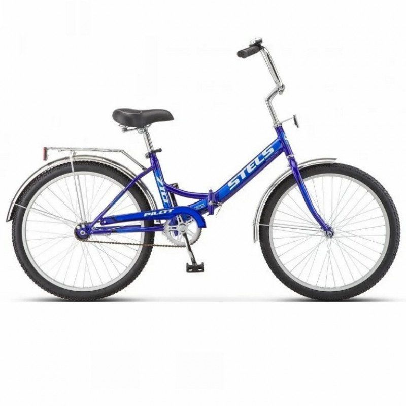 Велосипед 24  Stels Pilot 710  Z010 (16" синий) складной
