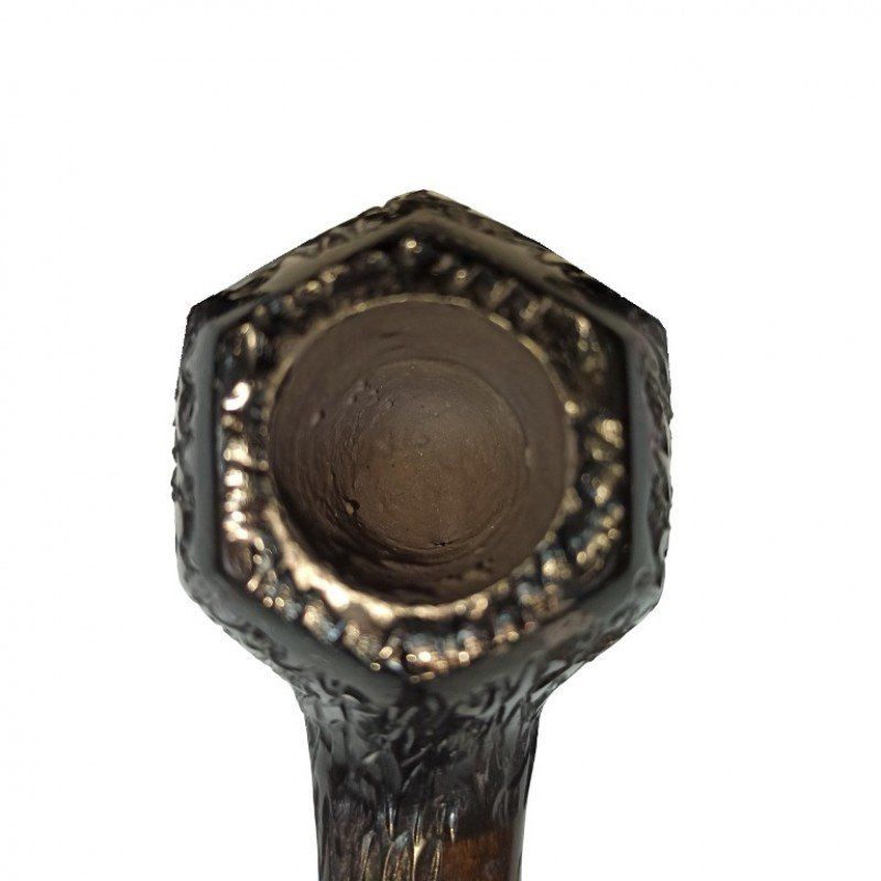 Трубка курительная на подставке, керамика, с фильтром, 17*7.5*5.5см,  ZB-026К