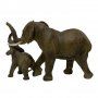 Фигурка "Слон со слоненком", полистоун, 18.5*7*12см, HOL21558