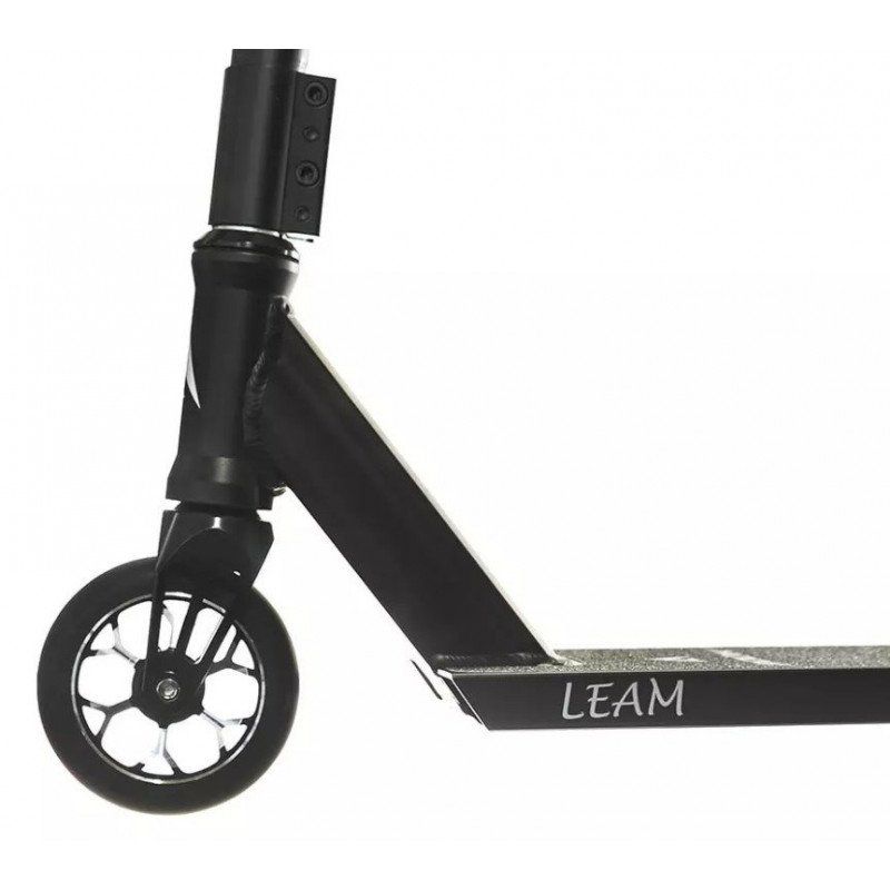 Самокат трюковой  Rook Leam 110" , чёрный/серебристый S-007