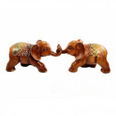 Фигурка "Набор из двух слонов", полистоун, 35см, H2768-15A