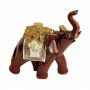 Фигурка "Слон с деньгами", полистоун, 10*5*10см, EPW31579