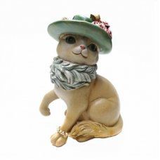 Фигурка "Кошка в шляпе", 10*8*14см, L53704