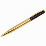 Ручка подарочная шариковая Galant Arrow Gold корпус черный/золотистый синяя 143523 (1)