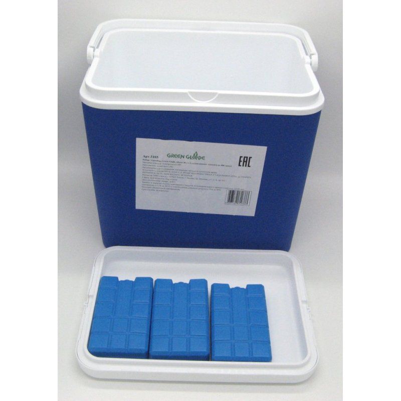 Изотермический контейнер + 3 аккумулятора PASSIVE COOL BOX SET 30 LITER 5103 (860140)