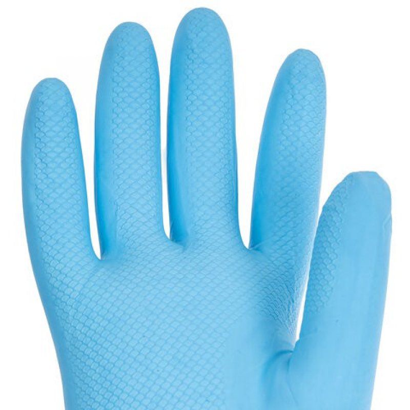Перчатки нитриловые многоразовые гипоаллергенные Лайма размер М 604998