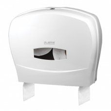 Диспенсер для туалетной бумаги Laima Professional Classic (T1/T2), большой, белый, 601428