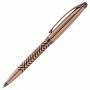 Ручка подарочная шариковая Galant DECORO корп. розовое золото оружейный металл синяя 143510 (1)