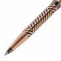 Ручка подарочная шариковая Galant DECORO корп. розовое золото оружейный металл синяя 143510 (1)