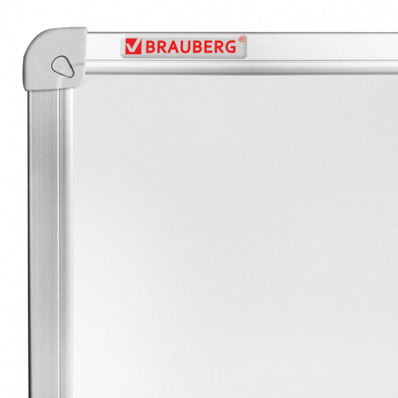 Доска магнитно-маркерная (100х150 см) алюминиевая рамка Brauberg Стандарт 235523 (1)