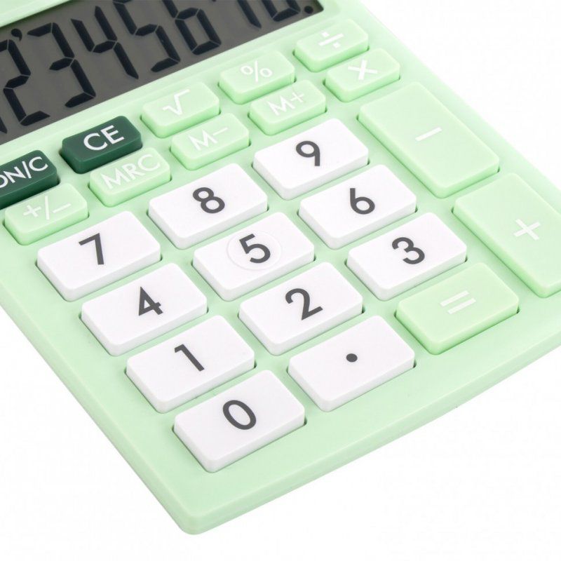 Калькулятор наст BRAUBERG ULTRA PASTEL-08-LG 154x115 мм 8 разр МЯТНЫЙ 250515 (1)