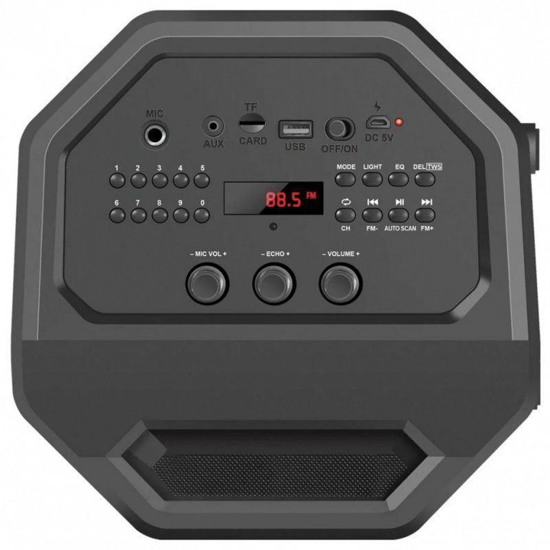 Колонка портативная DEFENDER Rage 20 50 Вт Bluetooth FM-тюнер microSD чёрная 65109 513678 (1)