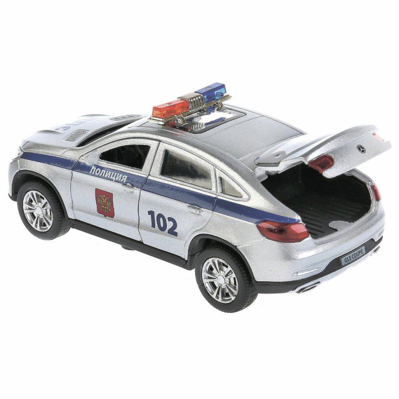 Машина инерционная Технопарк Mercedes-Benz Gle Coupe Полиция 12 см GLE-COUPE-P-SL, 267172