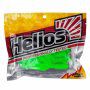 Твистер Helios Credo Four Tail 2,35"/6,0 см, цвет Electric green 10 шт HS-20-007