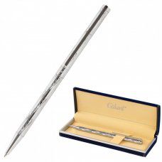 Ручка подарочная шариковая GALANT ASTRON SILVER 0,7 мм синяя 143527 (1)