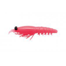 Приманка червь Nikko Dappy Saruebi Shrimp 76мм цвет Pink, 2 шт