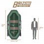 Лодка ПВХ Тонар Бриз 260 (зеленая)