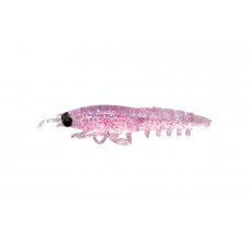 Приманка червь Nikko Dappy Saruebi Shrimp 76мм цвет Purple Glitter, 2 шт