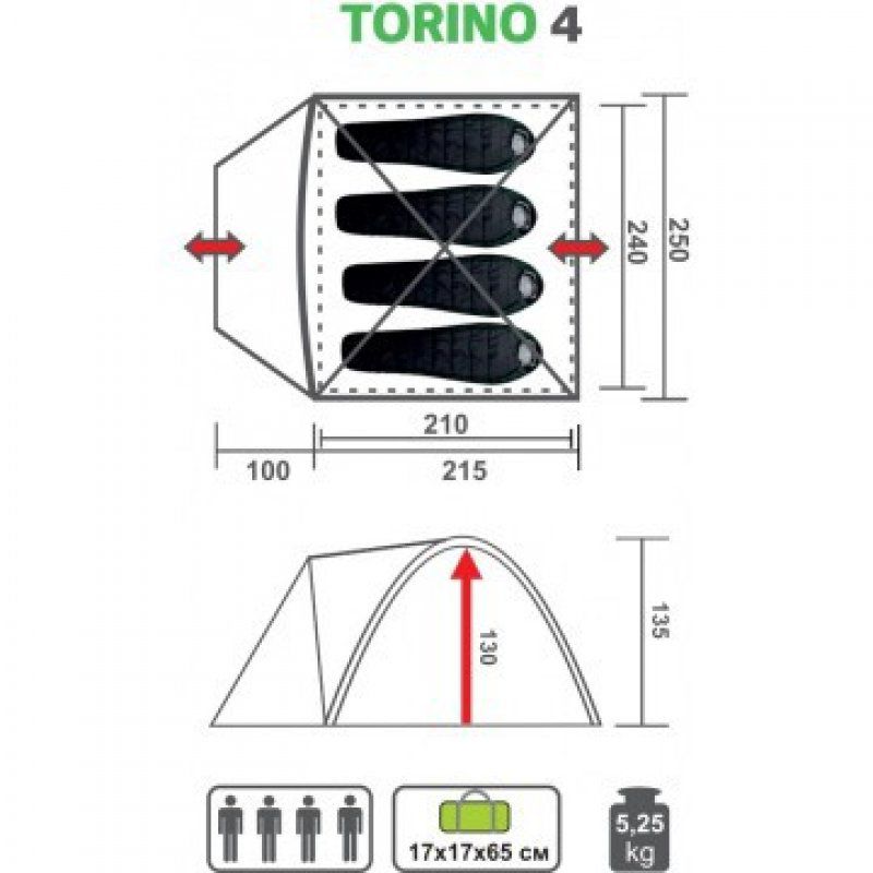Палатка Premier Fishing Torino-4