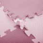 Коврик-пазл напольный 0,9х0,9 м мягкий розовый 9 элем 30х30 см 1 см ЮНЛАНДИЯ 664660 (1)